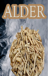 Our Eastern Alder Grande Sapore®- with its deep rich color but mild in its smoky flavor! What a great wood for smoking&nbsp; fish and delicate foods!