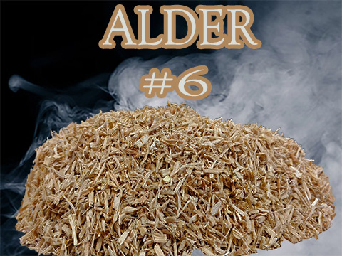 Alder Minuto®- no 6 is a smoker wood chip&nbsp; ranging in sizes&nbsp; ge 3 mm and le 4mm.&nbsp; What a great wood for smoking&nbsp; fish and delicate foods!