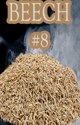 Our Eastern Beech Minuto® no 8 dices into pieces ranging from 2mm and le 3mm This smaller sized smoker wood chips packs great smoky flavor! 