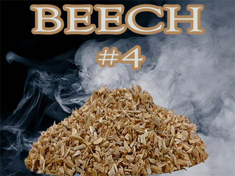 Our Eastern Beech Minuto®&nbsp; no 4 has a deep color and dices into larger pieces ranging from 4mm and le 5 mm . Delivers a light smoky flavor! 