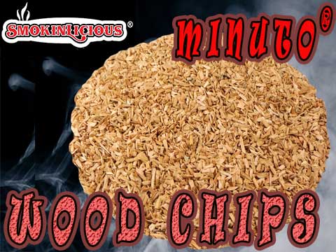 Our Minuto® smoker wood chips are “diced” into regular shapes!&nbsp; Making them perfectly sized smoker wood&nbsp; chips for all Commercial smokehouses.