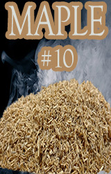 Our Maple Piccolo® no 10 has the brown color signifying a lot of sugar content.&nbsp; This dices into pieces ranging from ge 1mm and le 2mm. 