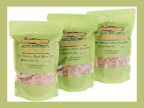 Our Green bags of Minuto® chips are a perfect size for Handheld smoker units!&nbsp; Featured and sold on QVC with the Deni Handheld unit!