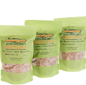 The Green Bags of Minuto® chips we sell as a three pack, select all just one species or separate 3 species.&nbsp; Great way to try different species.