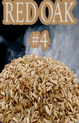 Our Red Oak Minuto® no 4 provides hearty flavor to the smoke, for a deep- flavor! This dices into pieces ranging from ge 4mm and le 5mm. 