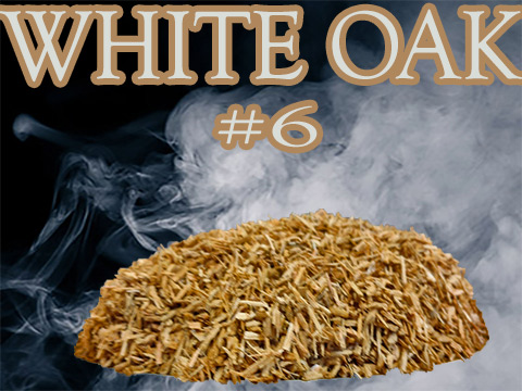 Our White Oak Minuto®&nbsp; no 6 dices into pieces ranging from ge 3mm and le 4mm. This is great smoking wood&nbsp; for “Scotish” flavored smoking!