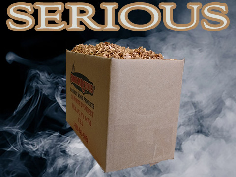 Our Piccolo® serious box turned to show the depth of the packale!   This is a lot of wood chips for a restaurant or smaller smokehouse! Our Piccolo® serious box turned to show the depth of the packale!   This is a lot of wood chips for a restaurant or smaller smokehouse!
